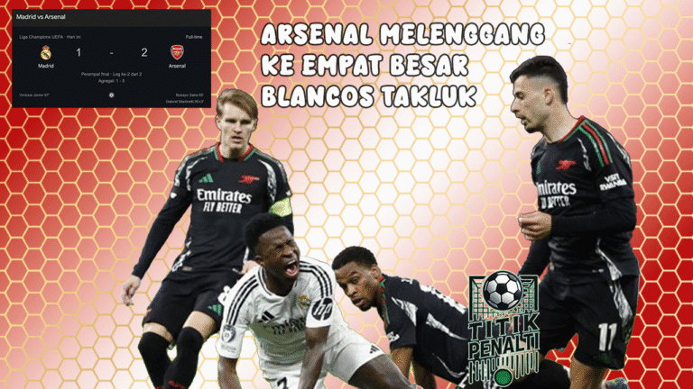 Arsenal Melenggang ke Empat Besar, Blancos Takluk