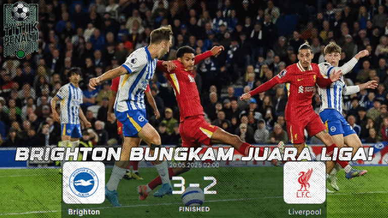 Dua Kali Tertinggal, Brighton Bungkam Juara Liga Gol Telat Jack Bikin Liverpool Terkapar