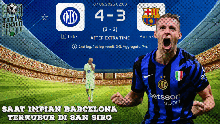 Inter Milan Menuju Final UCL Saat Impian Barcelona Terkubur di San Siro