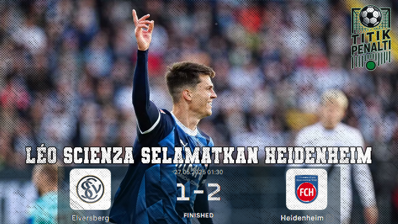 Léo Scienza Selamatkan Heidenheim dari Jurang Degradasi Bundesliga