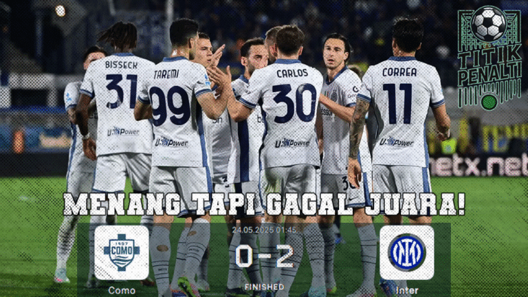 Menang Tapi Gagal Juara Drama Tragis Inter Milan Meski Bungkam Como