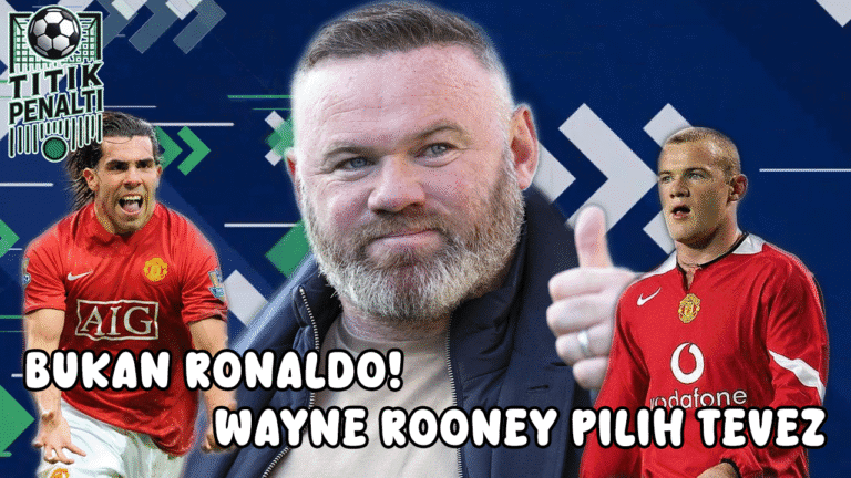 Bukan Ronaldo Wayne Rooney Pilih Tevez Jadi Duet Favoritnya di MU, Ungkap Alasan Mengejutkan