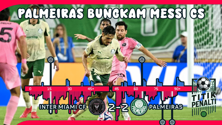 Palmeiras Bungkam Messi Cs Lewat Comeback Memukau di Piala Dunia Antarklub