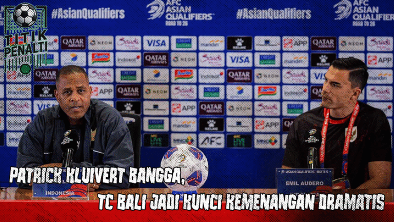 Patrick Kluivert Meledak Bangga Garuda Bungkam China TC Bali Jadi Kunci Kemenangan Dramatis