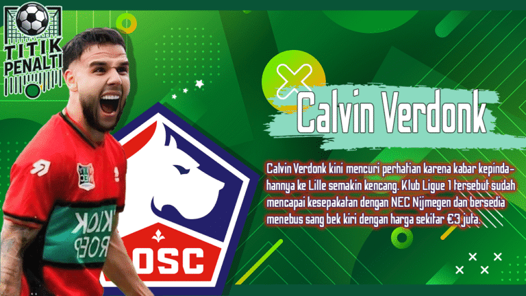 Resmi Tinggalkan NEC Calvin Verdonk Siap Merapat ke Lille