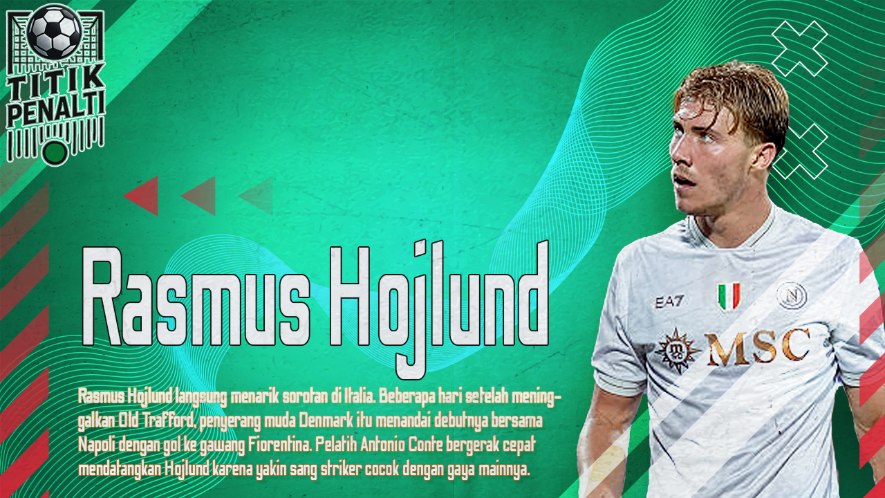 Eks MU Menggila Rasmus Hojlund Langsung Cetak Gol Debut untuk Napoli, Suporter Setan Merah Terdiam