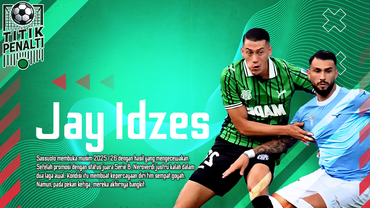 Jay Idzes Kokoh di Lini Belakang, Sassuolo Akhirnya Hentikan Tren Buruk dengan Tumbangkan Lazio