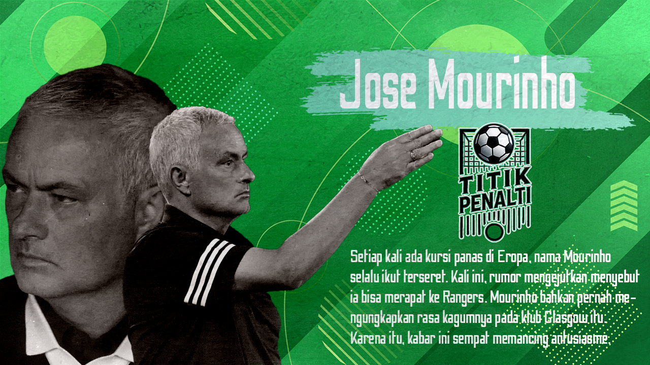 Rangers Terlalu Kecil! Jose Mourinho Diduga Siap Balik ke Premier League Usai Didepak Fenerbahce