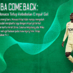 Comeback 811 Hari Paul Pogba Akhirnya Turun ke Lapangan, Monaco Tetap Kebobolan Empat Gol