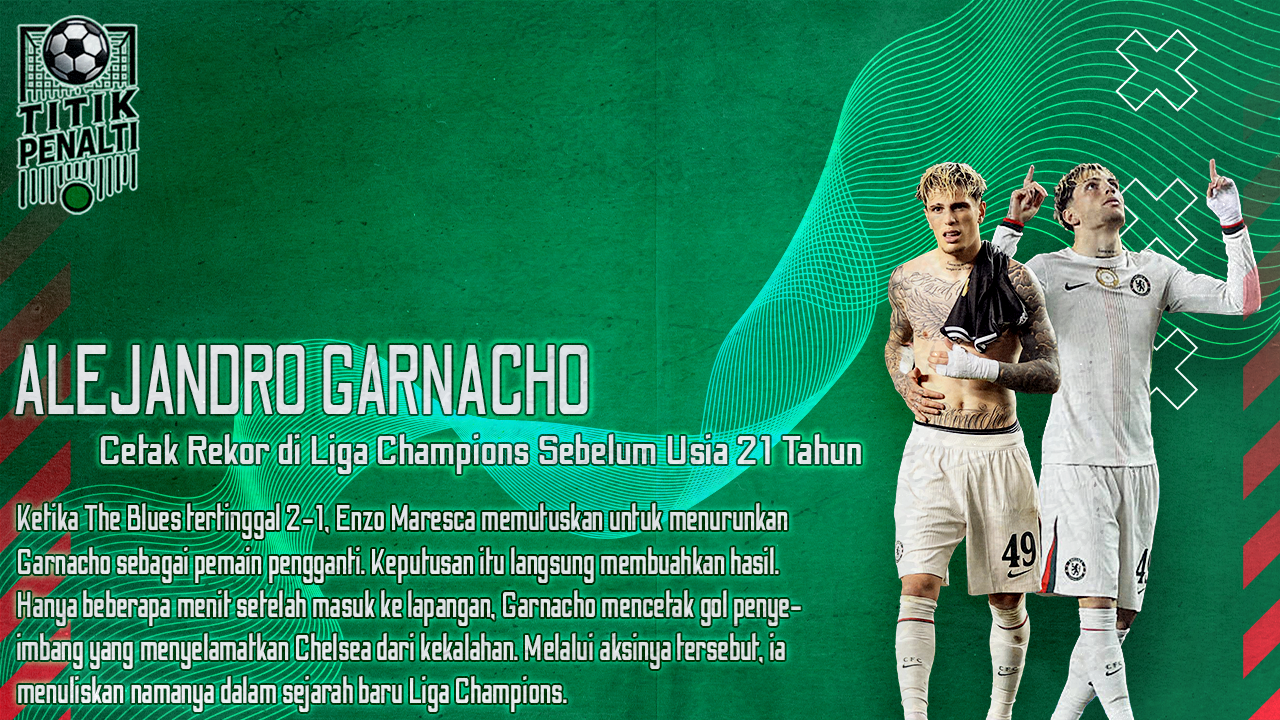 Dari MU ke Chelsea, Garnacho Jadi Game Changer di Liga Champions Cetak Rekor Sebelum Usia 21 Tahun