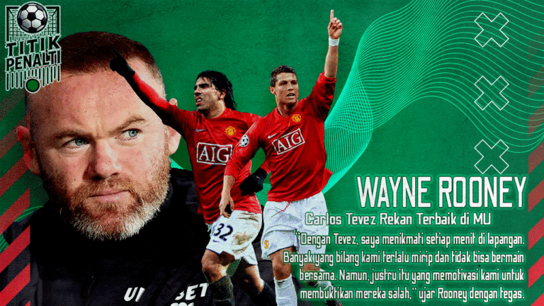 Wayne Rooney Akui Carlos Tevez Adalah Rekan Terbaiknya di Manchester United