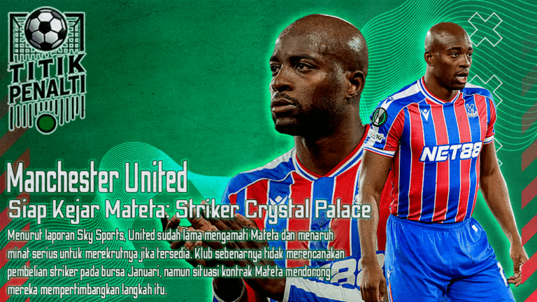 Manchester United Siap Kejar Mateta Striker Crystal Palace Bisa Jadi Transfer Kejutan!